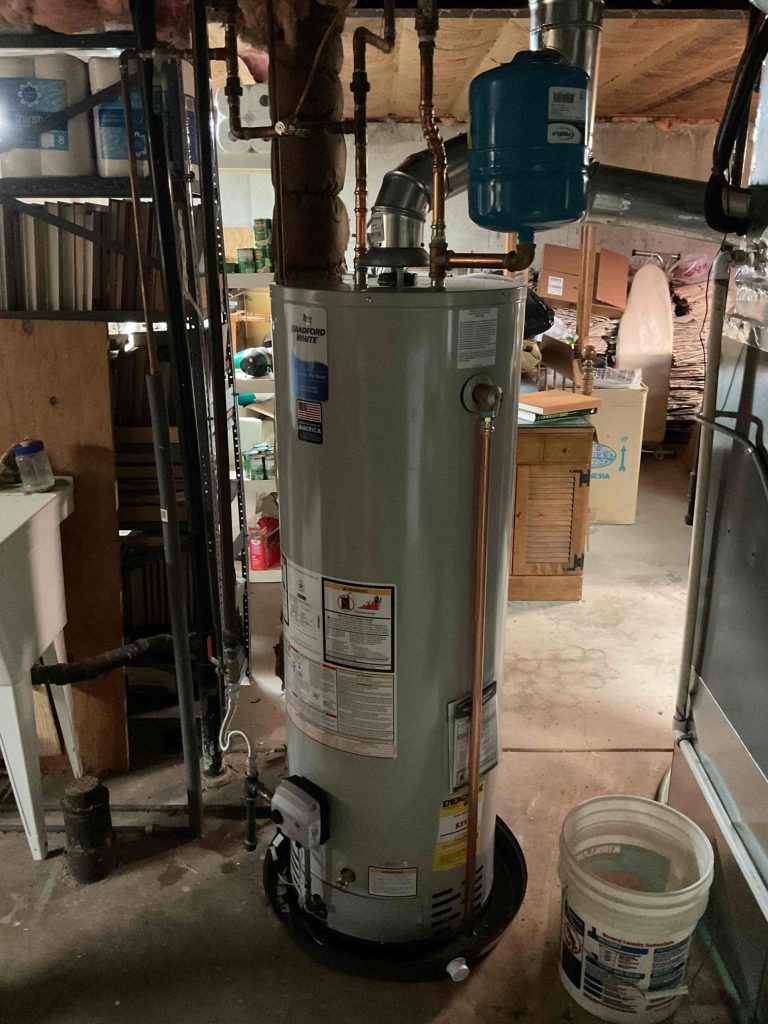 water heater installation