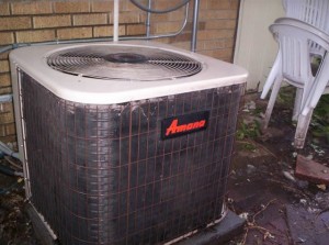 clean air conditioning unit